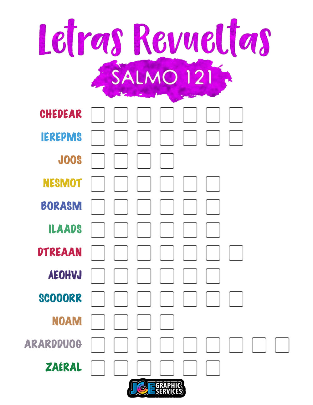 Salmo 121 - Letras Revueltas [PDF]