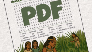 Sopa de letras Bíblica con mensaje oculto – El bebé Moisés [PDF]