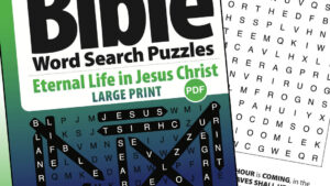 Bible Word Search Puzzles — Eternal Life in Jesus Christ [PDF]