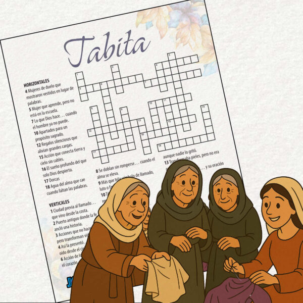 Crucigrama Bíblico: Tabita