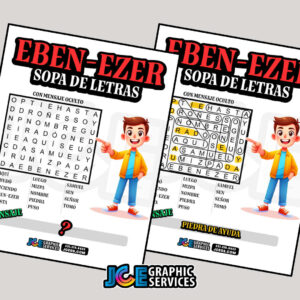 Eben-ezer: Sopa de Letras con Mensaje Oculto (PDF)