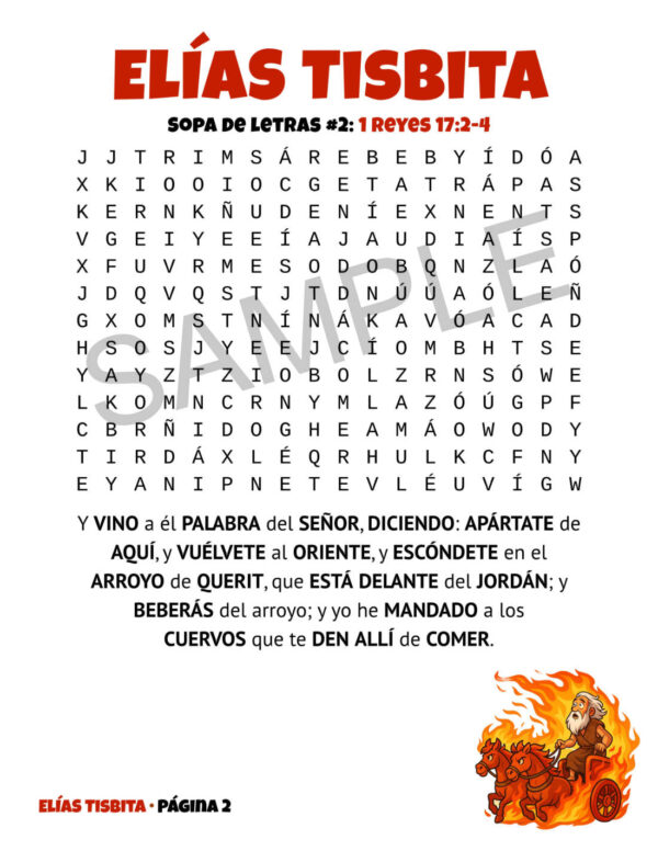 Elías Tisbita: Sopas de Letras – Letra Grande [PDF]