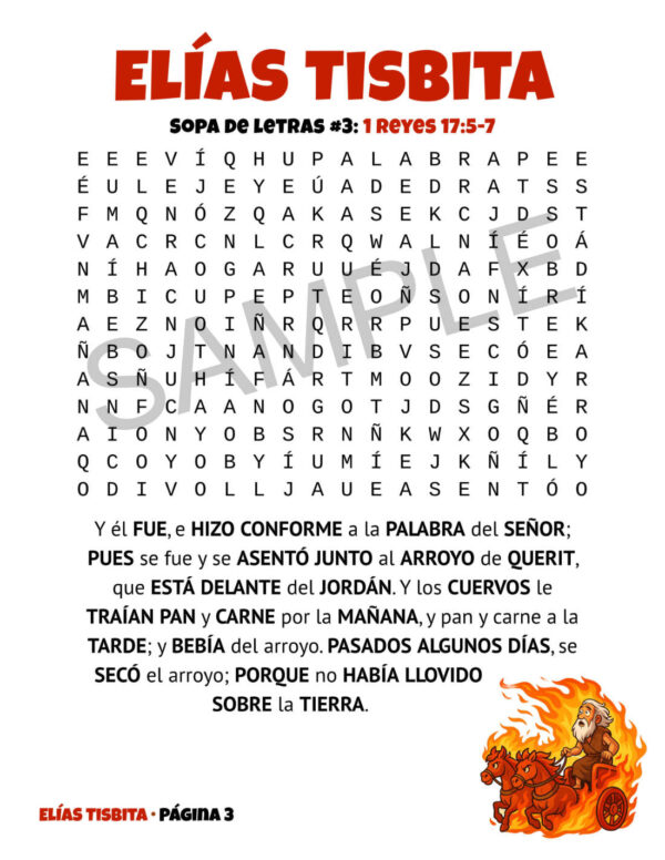 Elías Tisbita: Sopas de Letras – Letra Grande [PDF]
