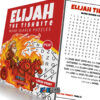 Elijah the Tishbite Word Search Puzzles – 89 Large-Print Scripture Puzzles (KJV)