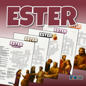 Crucigramas Bíblicos – Ester Capítulos 1 al 5 [PDF]