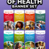 God’s 8 Laws of Health Banners for Kids