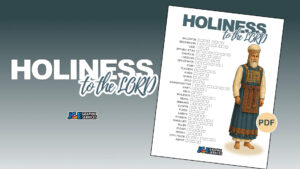 Word Scramble Puzzle – Holiness to the LORD