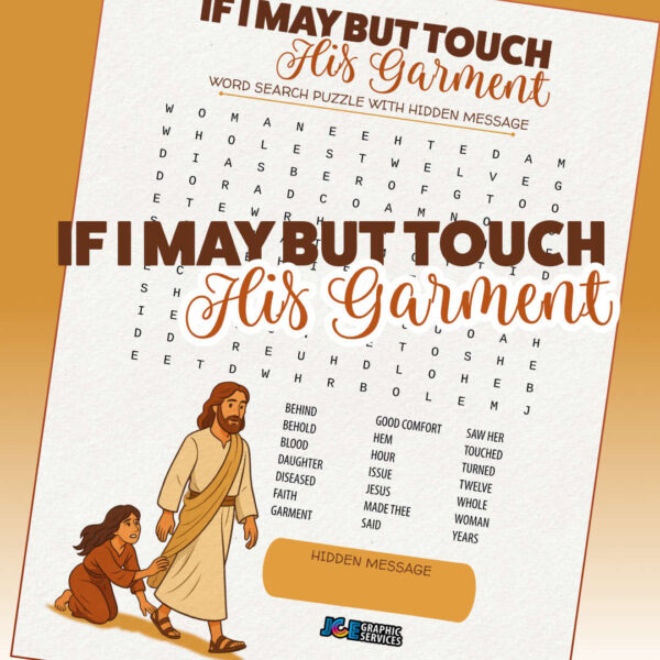 If I May But Touch His Garment