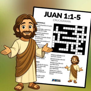 Crucigrama Bíblico – Juan 1:1-5