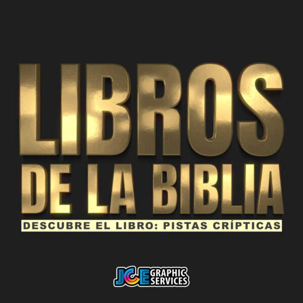 Juego Bíblico: Descubre el Libro de la Biblia – Pistas Crípticas | PowerPoint