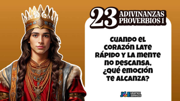 23 Adivinanzas basadas en Proverbios capítulo 1