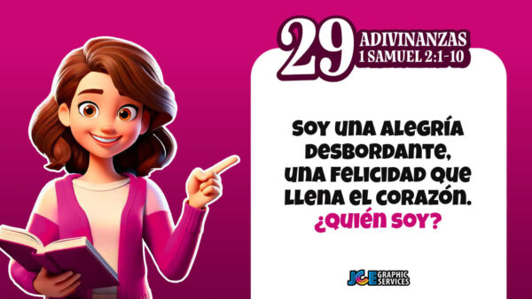 Juego Bíblico: 29 adivinanzas basadas en 1 Samuel 2:1-10