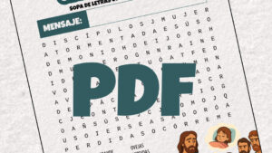 Mujer, grande es tu fe: sopa de letras con mensaje oculto [PDF]
