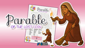 Bible Word Search Puzzle – Parable of The Lost Coin [PDF]
