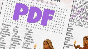 arábola de la moneda perdida – Sopa de Letras con Mensaje Oculto