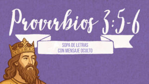Sopa de Letras Bíblica con Mensaje Oculto Basada en Proverbios 3:5–6 | PowerPoint