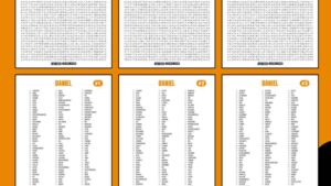 Sopas de Letras: 9 Rompecabezas del Libro de Daniel