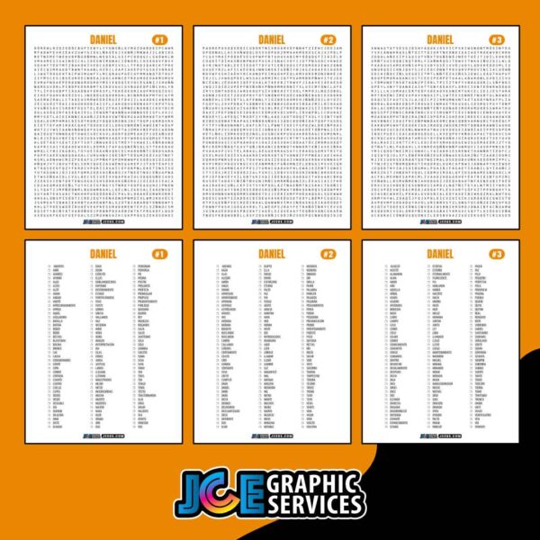 Sopas de Letras: 9 Rompecabezas del Libro de Daniel