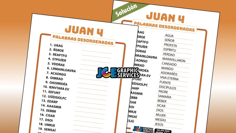 Juan 4 - Letras Revueltas