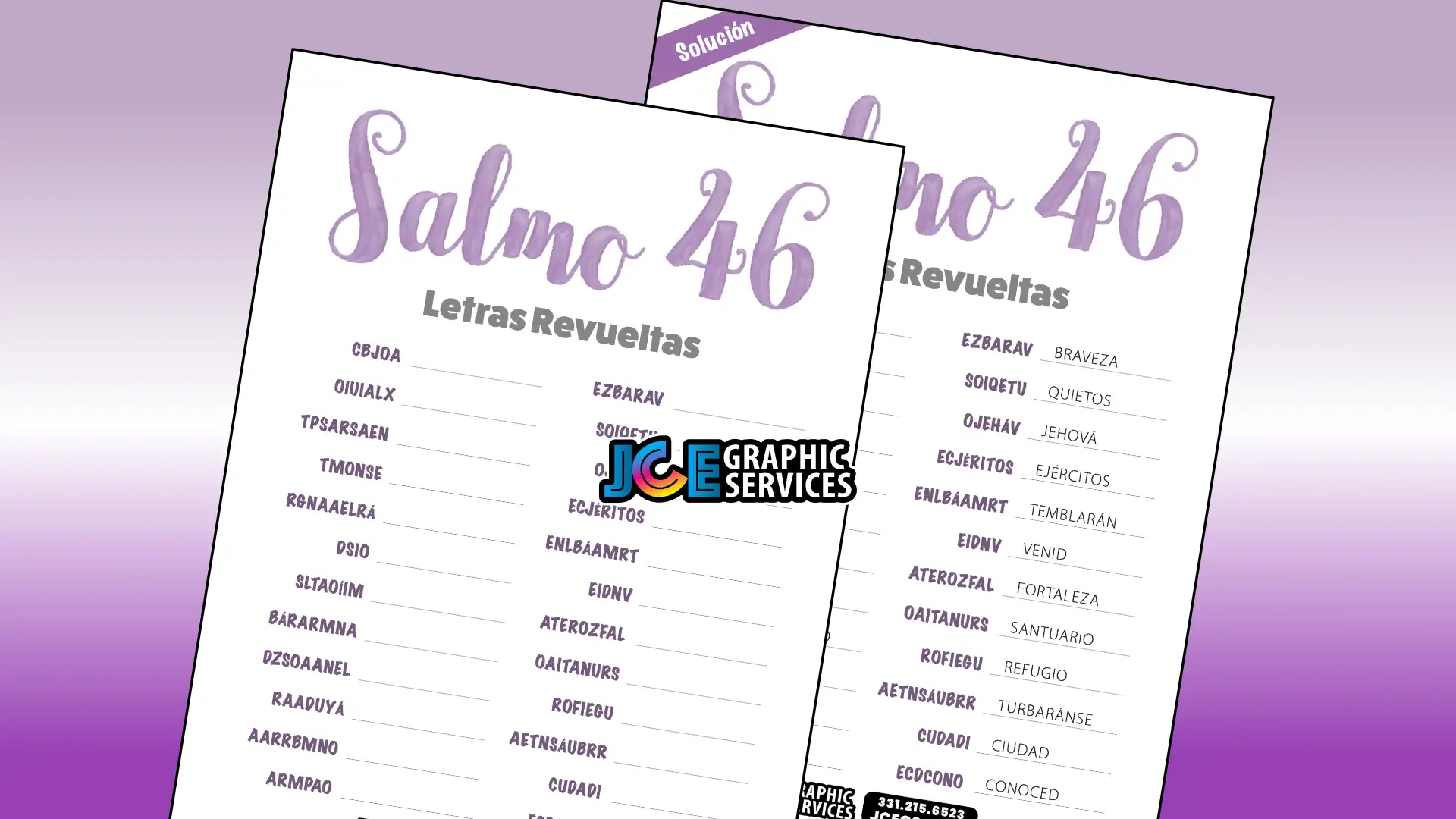 Salmo 46 - Letras Revueltas