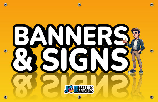 JCE Graphic Services Banners and Signs
