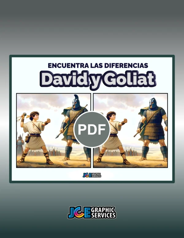 David y Goliat: Encuentra las Diferencias