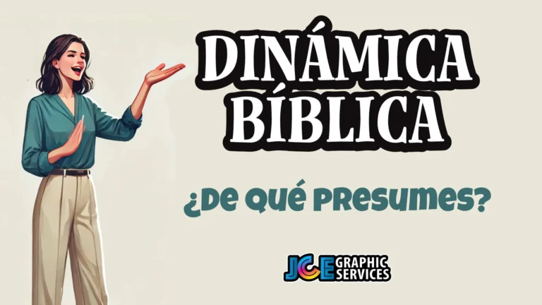 Dinámica Bíblica: ¿De qué presumes?