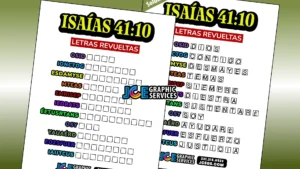 Isaías 41:10 - Letras Revueltas