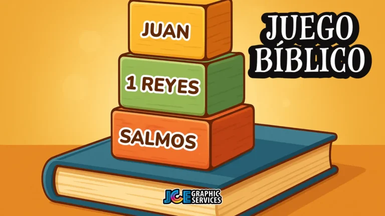 Juego Bíblico: Ordena los Libros – parte I