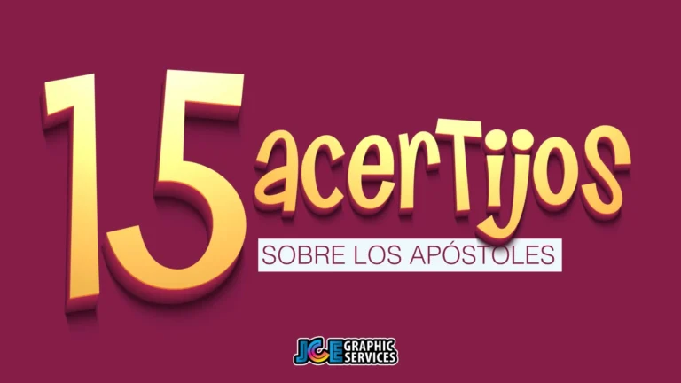 Quince Acertijos Sobre los Apóstoles