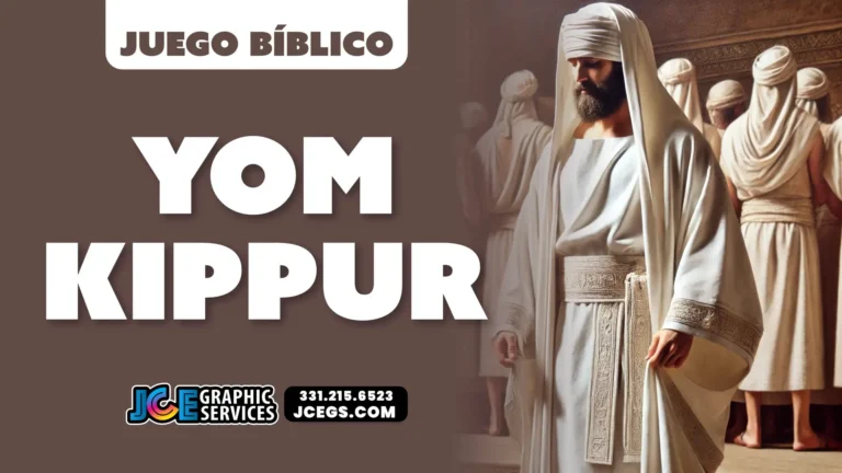 Juego Bíblico: YOM KIPPUR
