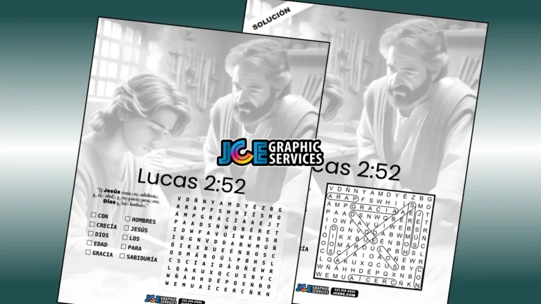 Sopa de Letras: Lucas 2:52