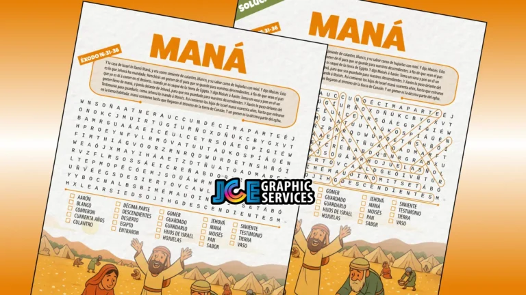 Maná sopa de letras