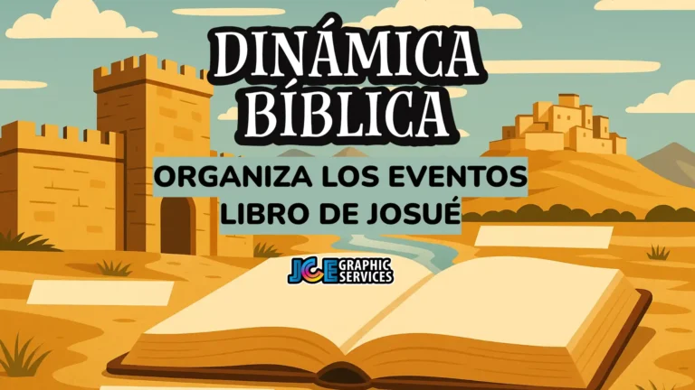 Dinámica Bíblica: Organiza los Eventos – Libro de Josué